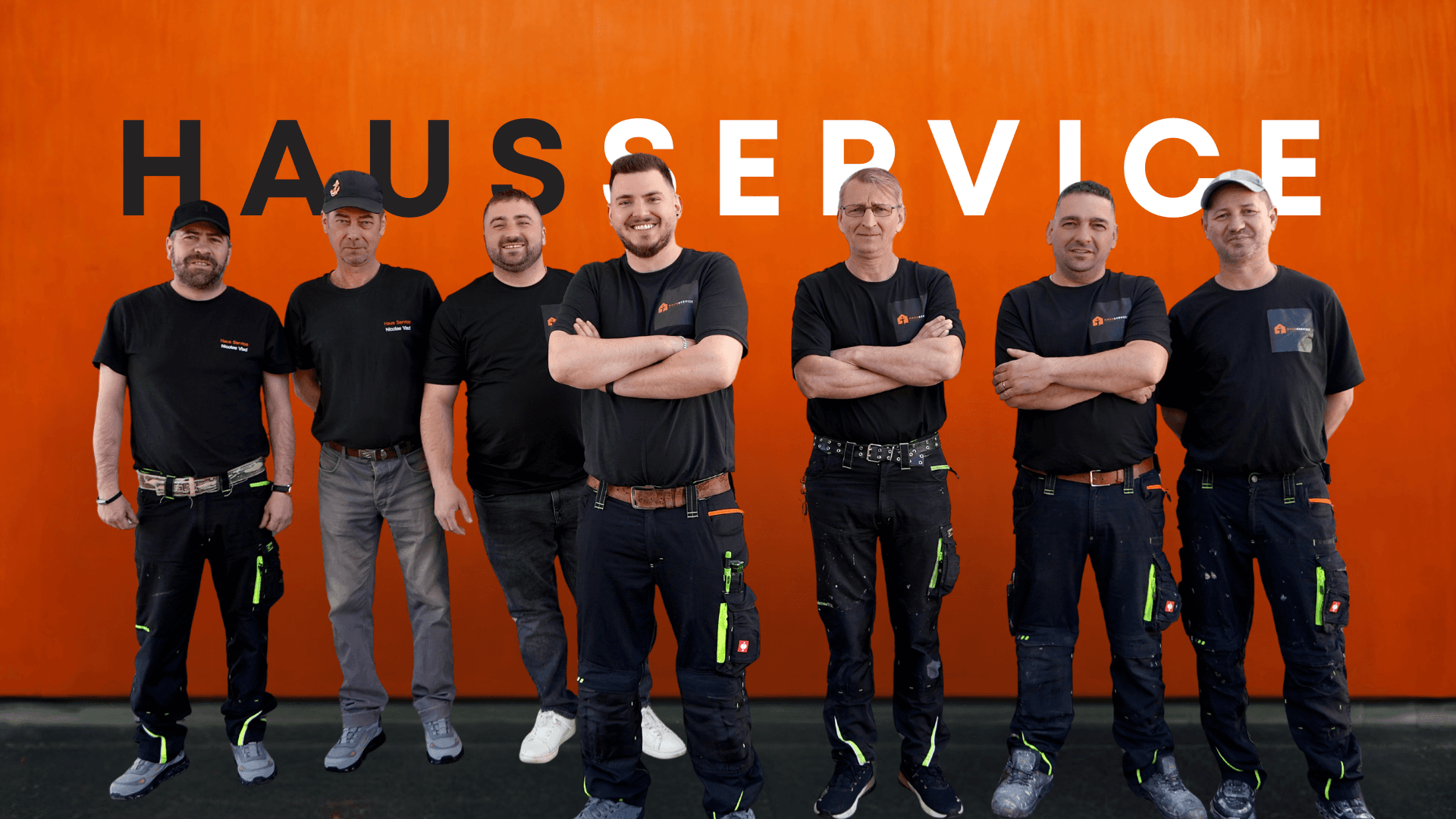 Unser Team von HausService Hof - Wir schaffen das